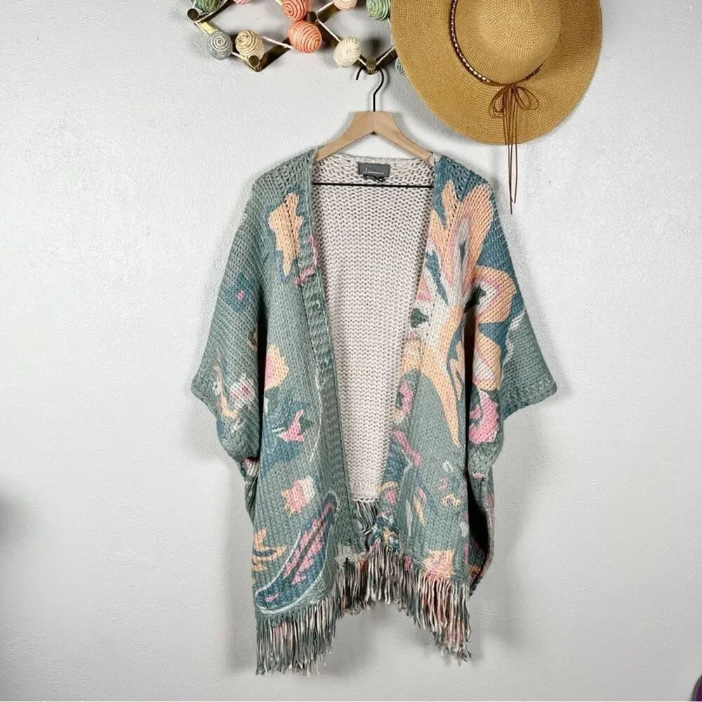 Anthropologie floral braided